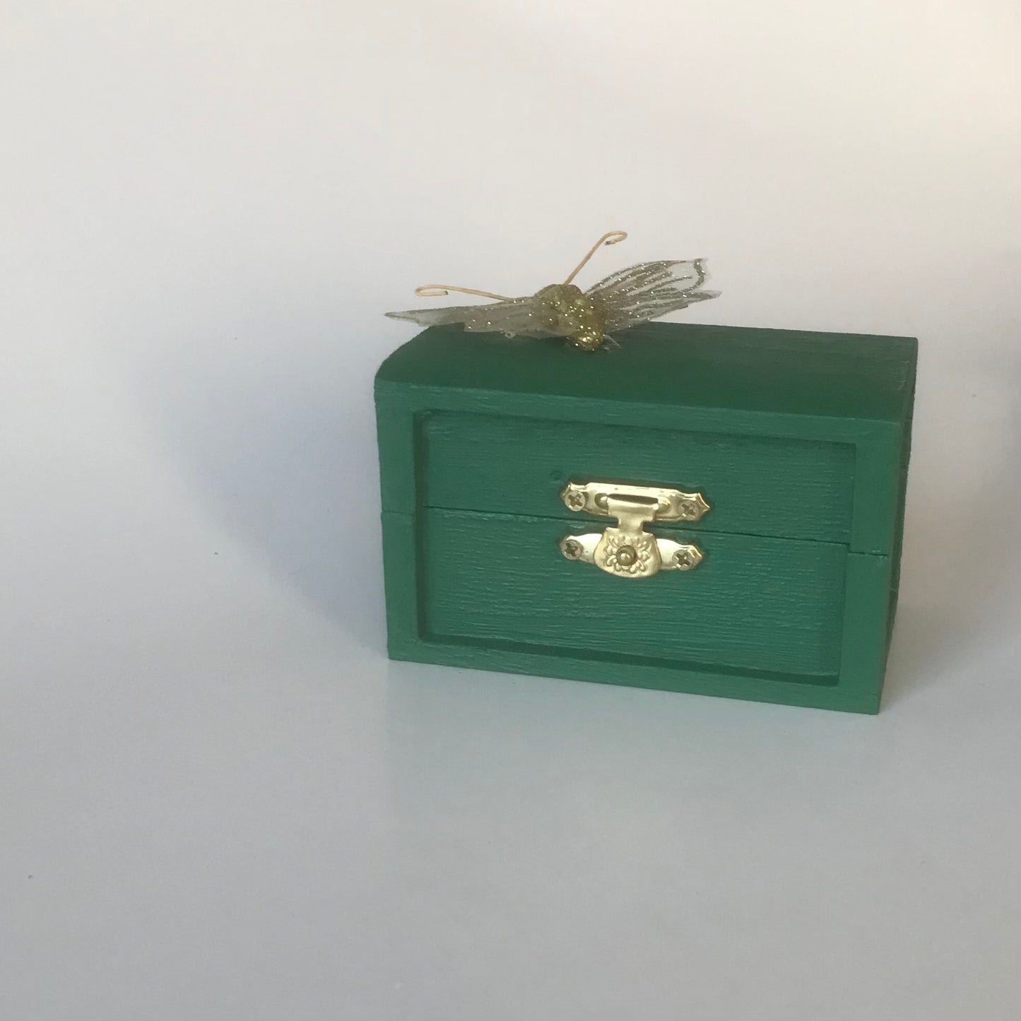 Green Petite Trinket Box